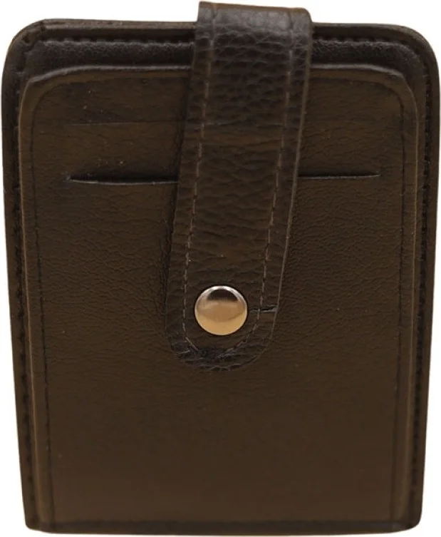 ام كي ام 099037 Thin Business Card Wallet - Pattern-01 - Black -75
