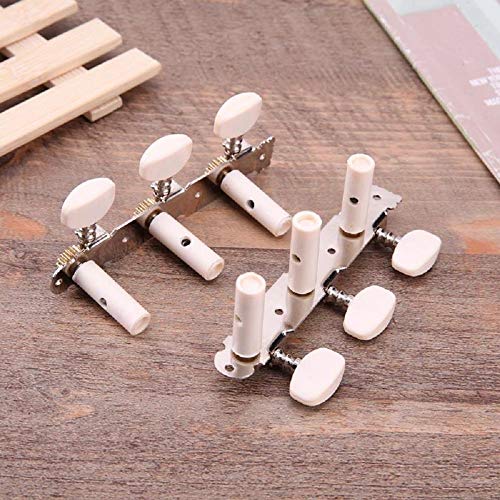 GOSONO 1 pair Left Right 3L3R Professional Guitar Classical Guitar String Tuning Pegs Machine Heads Tuners Keys Part Parts Accessories (3L3R Classical Original color) - Image 4