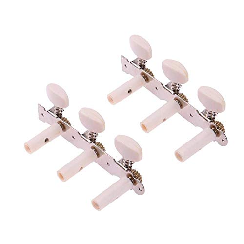 GOSONO 1 pair Left Right 3L3R Professional Guitar Classical Guitar String Tuning Pegs Machine Heads Tuners Keys Part Parts Accessories (3L3R Classical Original color) - Image 2