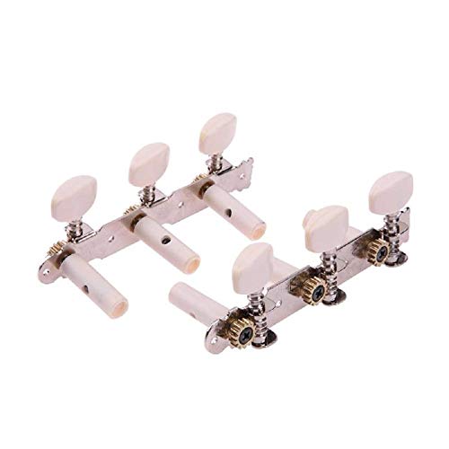 GOSONO 1 pair Left Right 3L3R Professional Guitar Classical Guitar String Tuning Pegs Machine Heads Tuners Keys Part Parts Accessories (3L3R Classical Original color) - Image 1