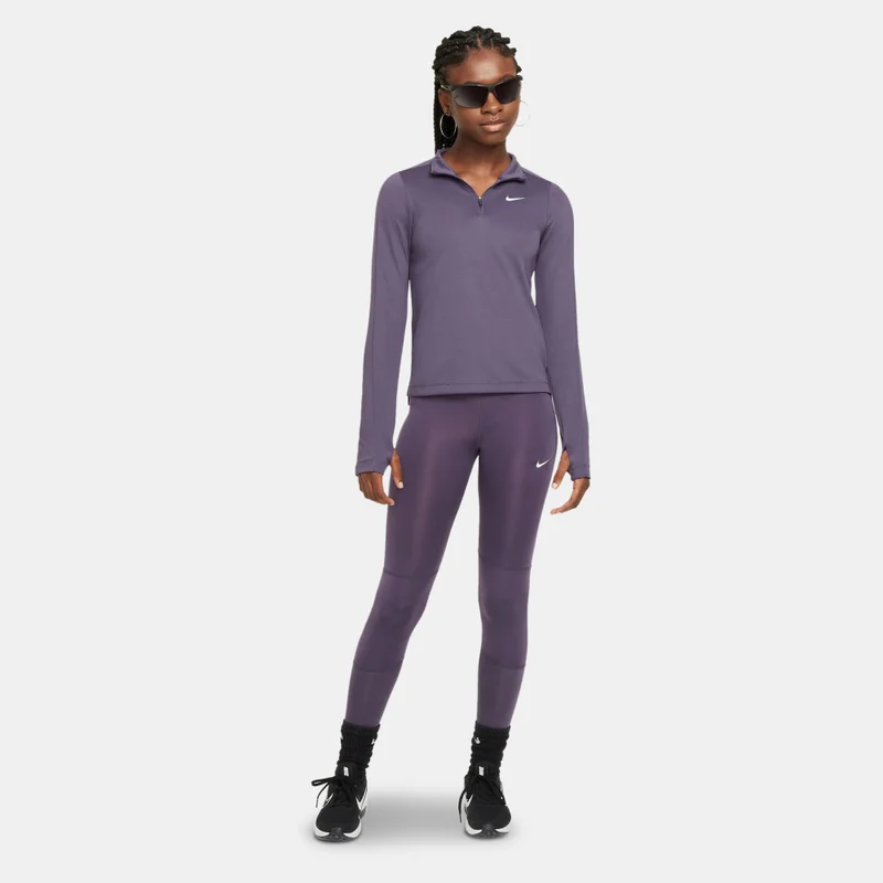 Nike Kids' Dri-FIT Long-Sleeve 1/2-Zip Top