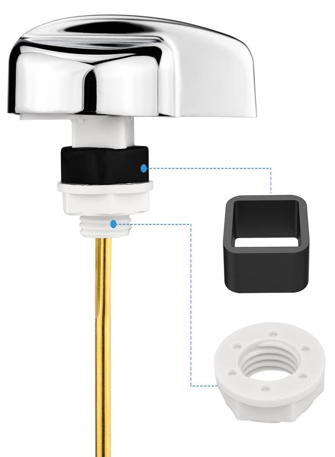 انكابل مقبض مرحاض قابل للفك لطقم قطع غيار ذراع الرحلة TOTO THU004-CP، ذراع تدفق خزان المرحاض المطور لـ St701Cst854884 لمقبض تدفق TOTO ST701، CST853، CST854، CST884، CST604CEF، CST614CEF - Image 4