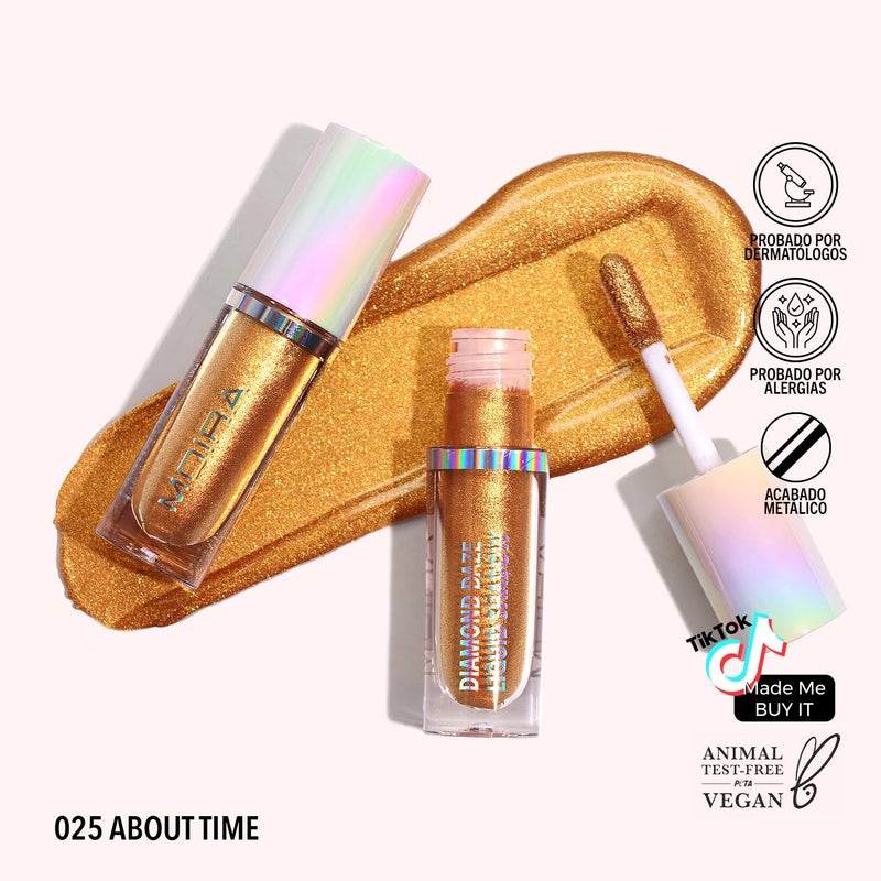 moira Diamond Daze Liquid Shadow (025, About Time!) - Image 2