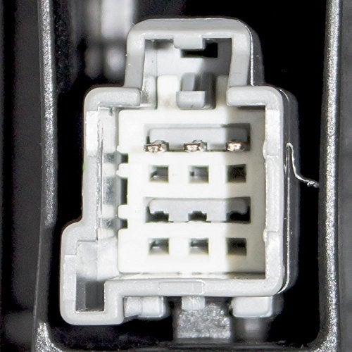 Brock Replacement Passenger Side Power Mirror Textured Black without Heat with Blind Spot Glass and Manual Folding Compatible with 2008-2012 Escape/Hybrid & 2008-2011 Mariner/Hybrid - Image 4