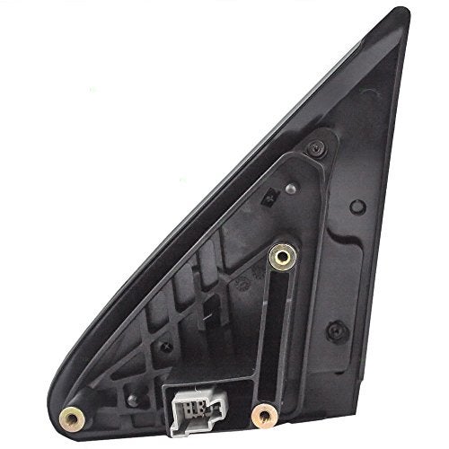 Brock Replacement Passenger Side Power Mirror Textured Black without Heat with Blind Spot Glass and Manual Folding Compatible with 2008-2012 Escape/Hybrid & 2008-2011 Mariner/Hybrid - Image 3