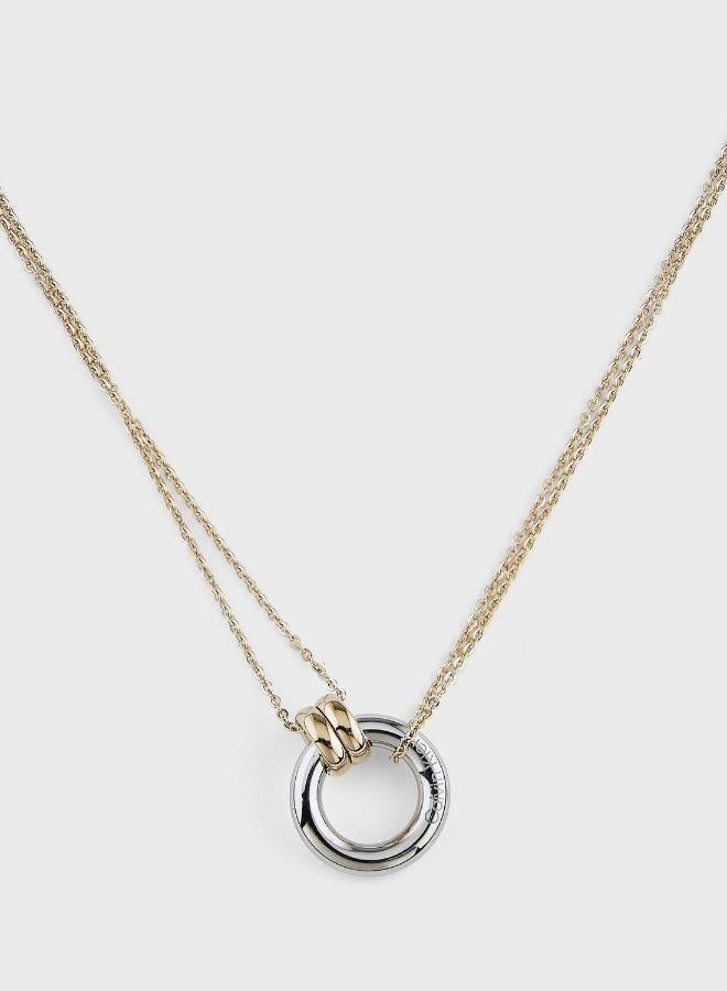 CALVIN KLEIN Duality Necklace in Two-Tone with Charms - 35000630 - Image 1