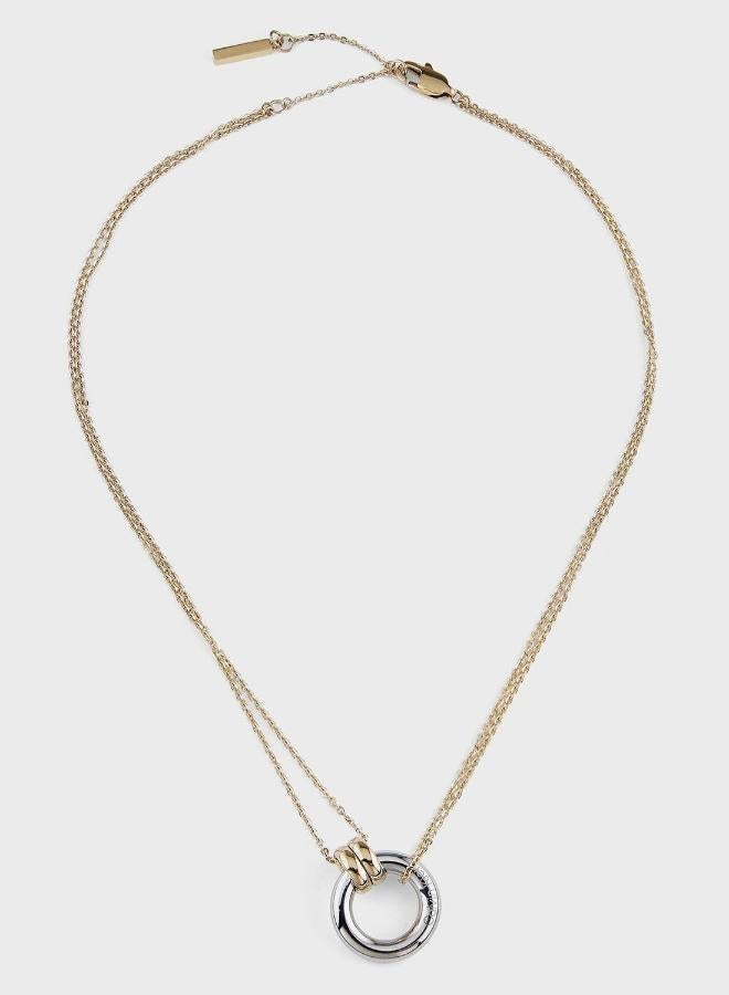 CALVIN KLEIN Duality Necklace in Two-Tone with Charms - 35000630 - Image 3