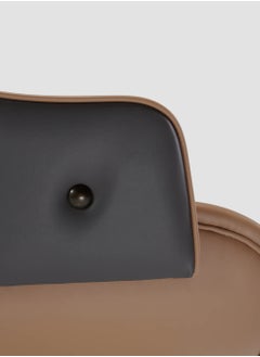 AL HUZAIFA FURNITURE Urban 2 Tone Dining Armchair, In Micro Fiber Leather  - Image 4