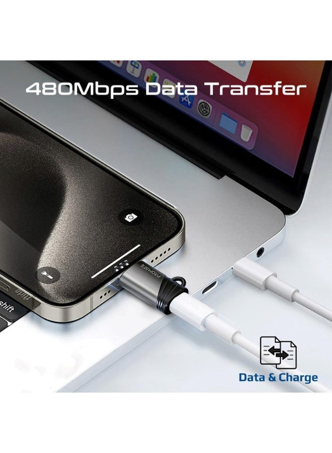Promat Promate Link-Ci Ultra-Fast Charging Lightning to USB-C Adapter  - Image 5