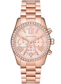 Michael Kors Lexington Chronograph Rose Gold Dial Rose Gold Steel Strap Watch for Women - MK7242 - pzsku/ZDD6CAA2A781B60688CDBZ/45/_/1740133607/a95741f5-1fc2-455a-b5db-fef2e2e6abad