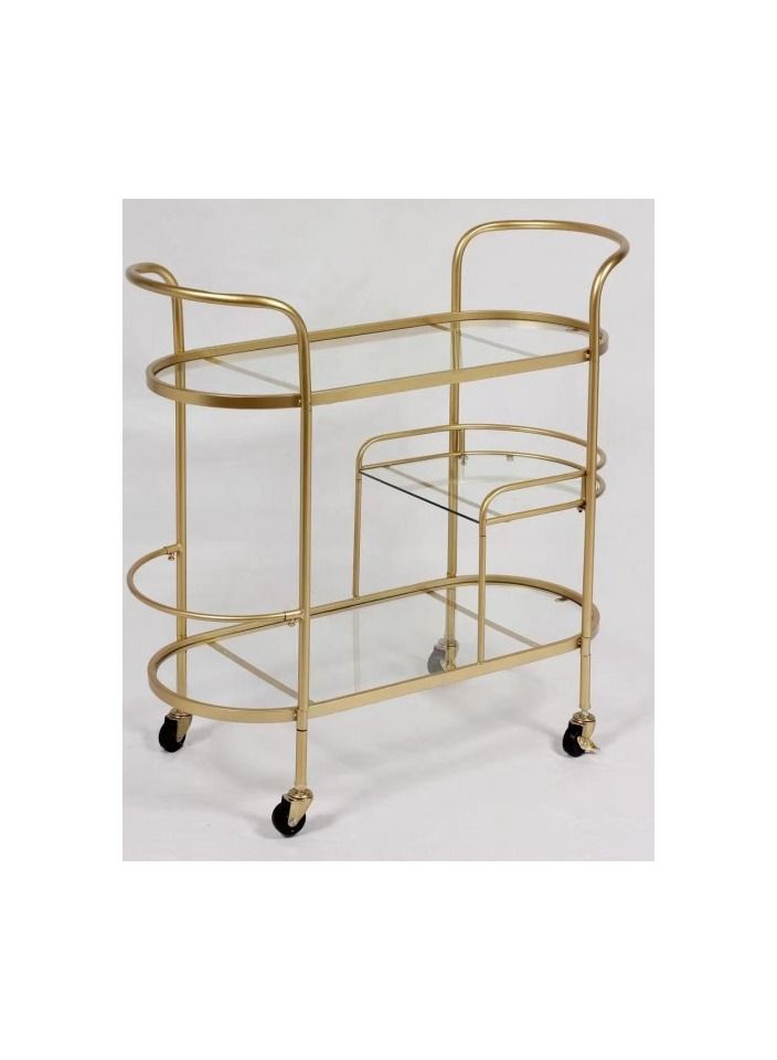 سحابة عربية تقديم زجاج ذهبي دورين