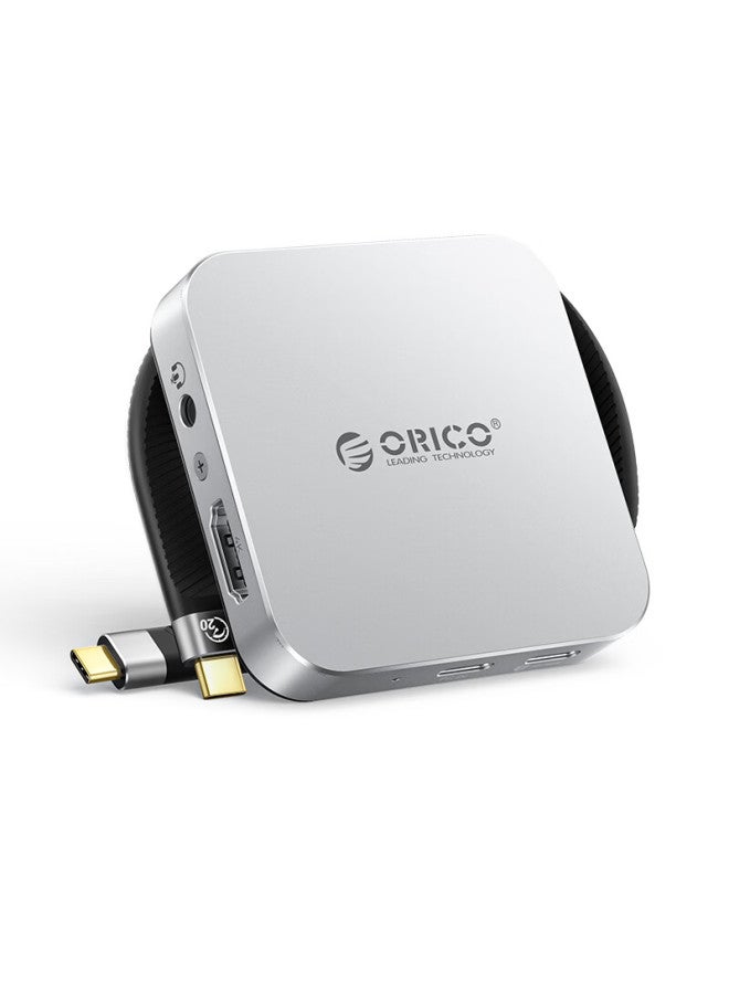 Orico Magnetic M.2 Nvme Ssd Enclosure Dock Hdmi Adapter Type-c Expansion For Iphone 17 Pro Laptop Ipad Mg5 - Image 3