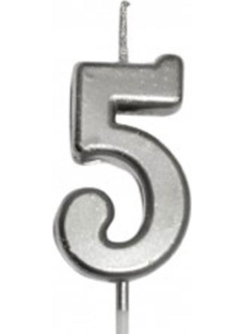 Accessory Large Size 5 Number Candle