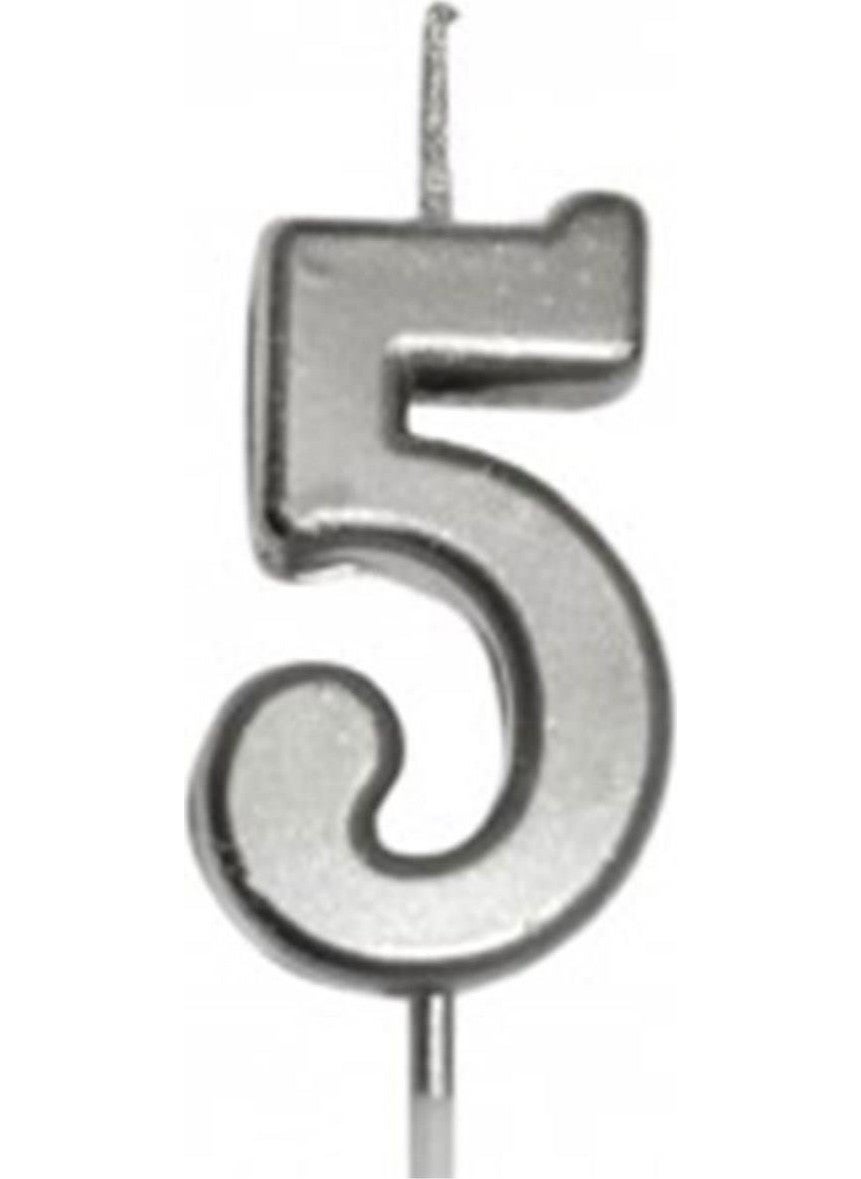 Accessory Large Size 5 Number Candle