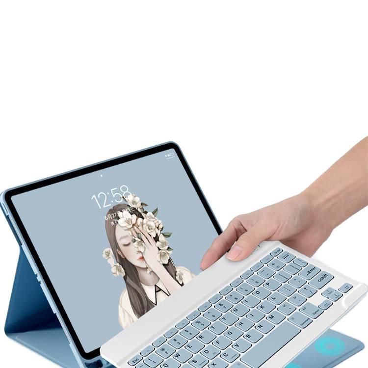 DGG White Keyboard iPad Case Compatible with iPad 9.7 - Image 1