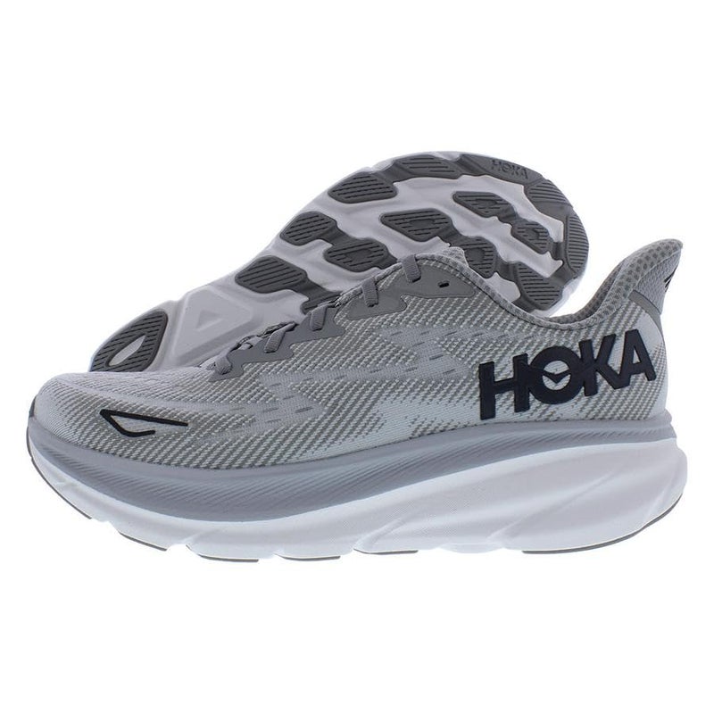 HOKA Clifton 9 Mens Shoes Size 13, Color: Harbor Mist/Black - Image 5