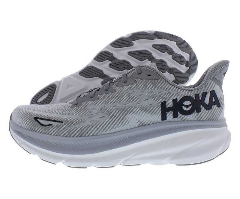 HOKA Clifton 9 Mens Shoes Size 13, Color: Harbor Mist/Black - Image 2