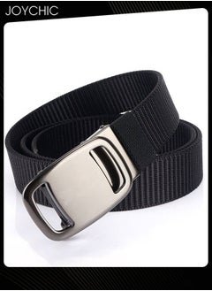 Joychic Stylish Casual Style Adjustable Nylon Belt for Men Lightweight And Durable Automatic Buckle Belt  - Image 1