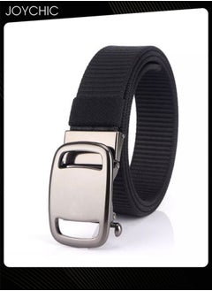 Joychic Stylish Casual Style Adjustable Nylon Belt for Men Lightweight And Durable Automatic Buckle Belt  - Image 3