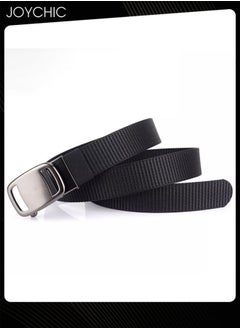 Joychic Stylish Casual Style Adjustable Nylon Belt for Men Lightweight And Durable Automatic Buckle Belt  - Image 4