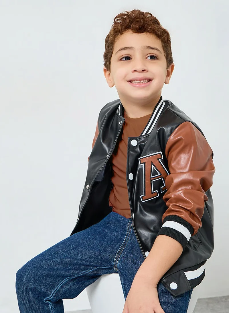 ستايلي جاكيت بومبر بألوان متداخلة