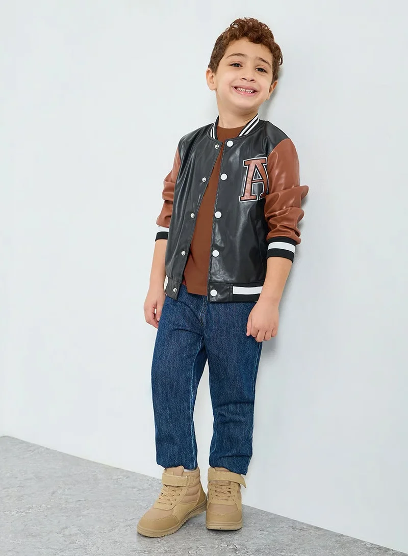 ستايلي جاكيت بومبر بألوان متداخلة