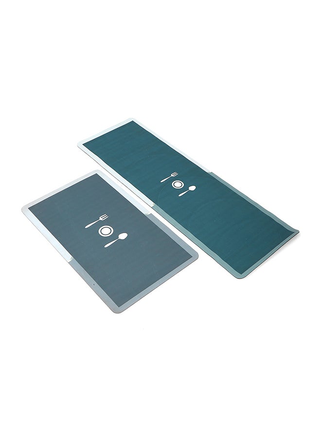 Status Contract Kitchen Mats for Floor | Set of Runner & Mat Kitchen Decor | Anti-Skid Rubber Kitchen Floor Mat | Napa Skin Super Absorbent Non Slip Mat - Floor Rug | Waterproof Kitchen Mat | (Purple) (RR-120x40,DM-38x58 CM) - Image 3