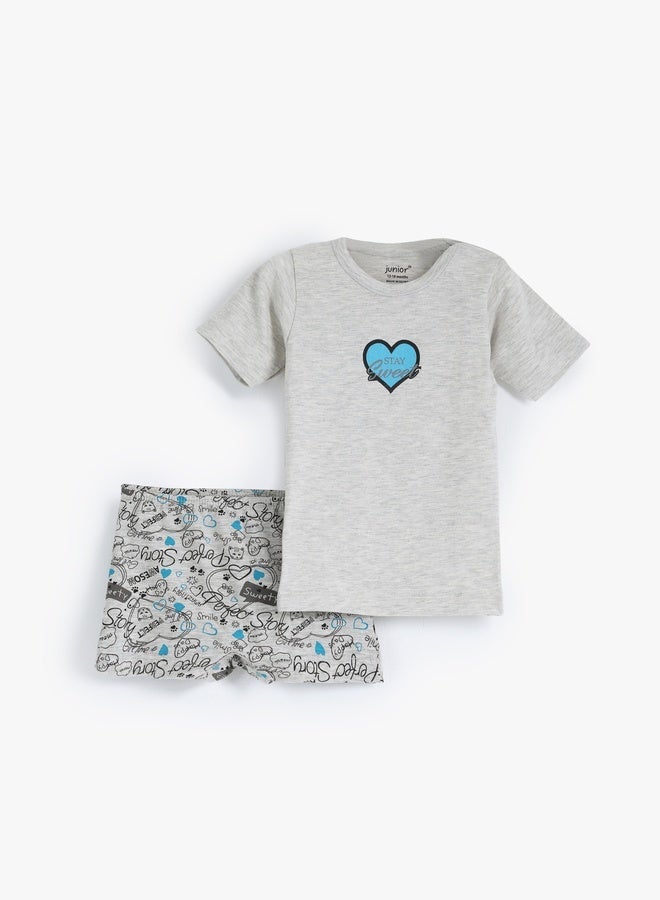 طقم داخلي قطن بيبي بناتي