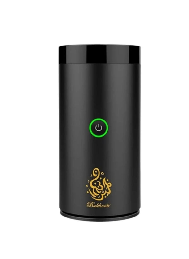 بخور مبخرة كهربائية محمولة بشحن USB – تصميم أنيق يعمل بلمسة واحدة، لتوزيع البخور برائحة فاخرة في المنزل والسيارة والمكتب - Image 1