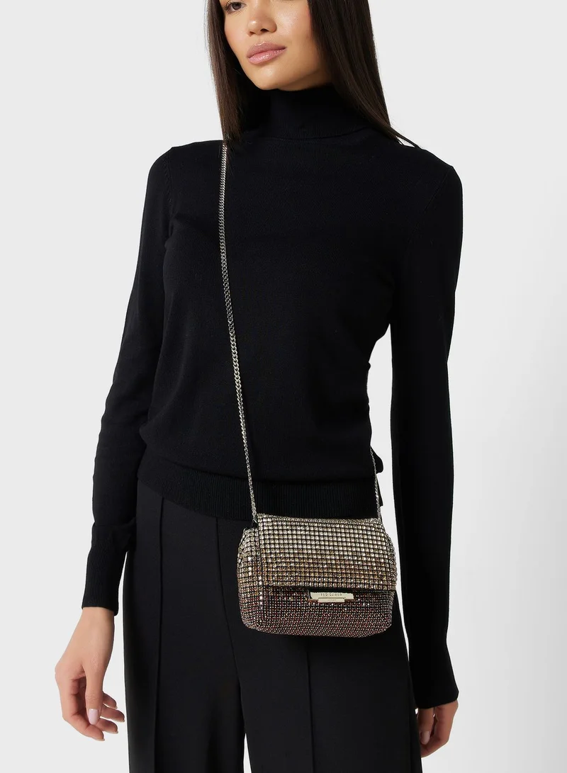 Ted Baker Gliters Crystal Mini Cross Body Bag