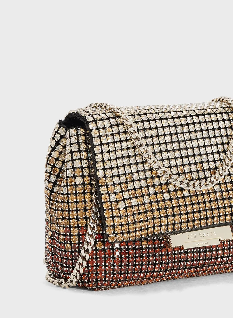Ted Baker Gliters Crystal Mini Cross Body Bag