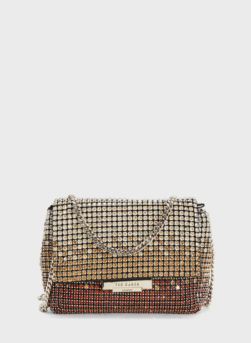 Ted Baker Gliters Crystal Mini Cross Body Bag