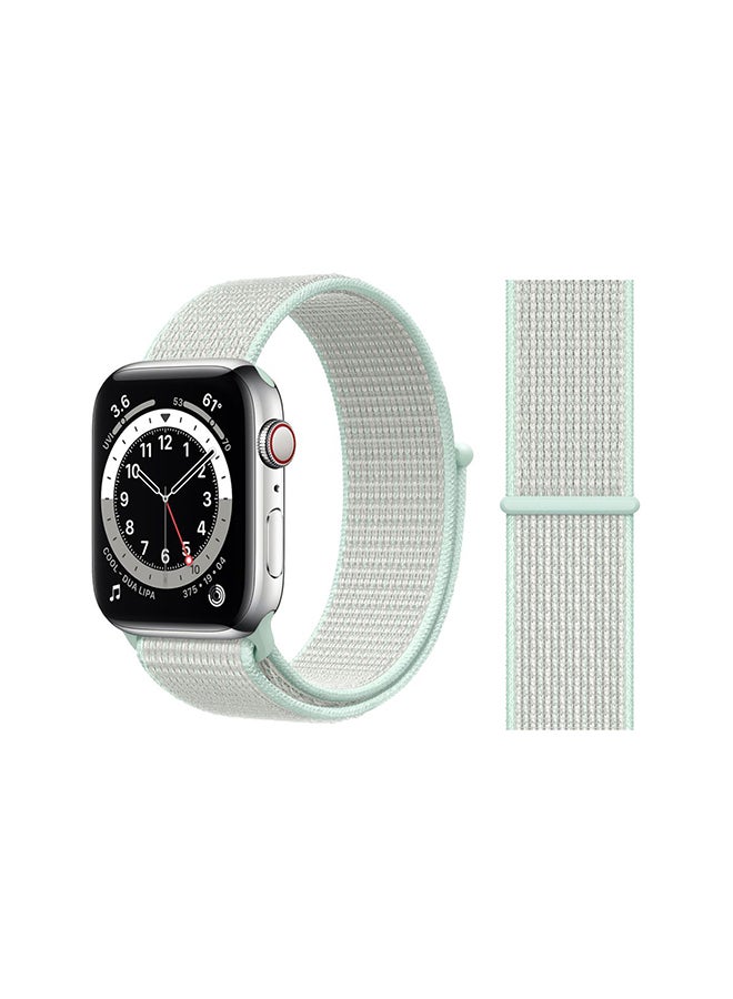 Perfii Replacement Band For Apple Watch Series 6/SE/5/4/3/2/1 Teal Tint