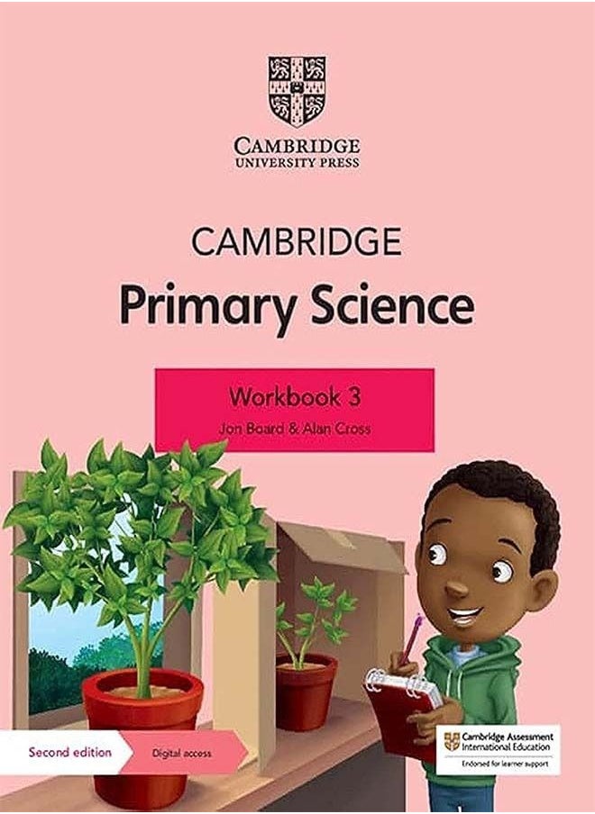 null - Cambridge Primary Science Workbook 3 with Digital Access (1 Year) Board, Jon and Cross, Alan - Image 1
