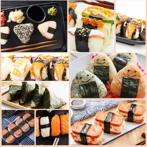 AYCCNH Onigiri Mold, Musubi Press, 4 Pack Triangle Onigiri Rice Ball Mold Musubi Maker, Sushi Making Kit for Beginners - Image 5