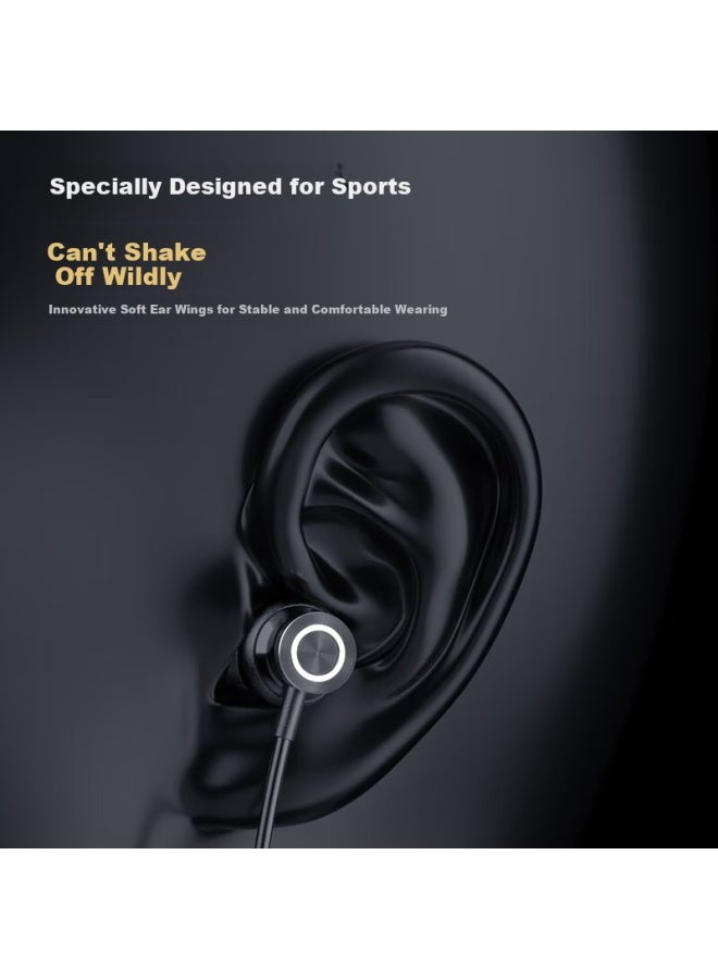 Vikenbluetooth Neckband Earphones Top 1 Gold Medal Noise Cancelling Wireless High Sound Quality Ultra-long Battery Life Sports Suitable For Sony Apple Xiaomi - Image 5