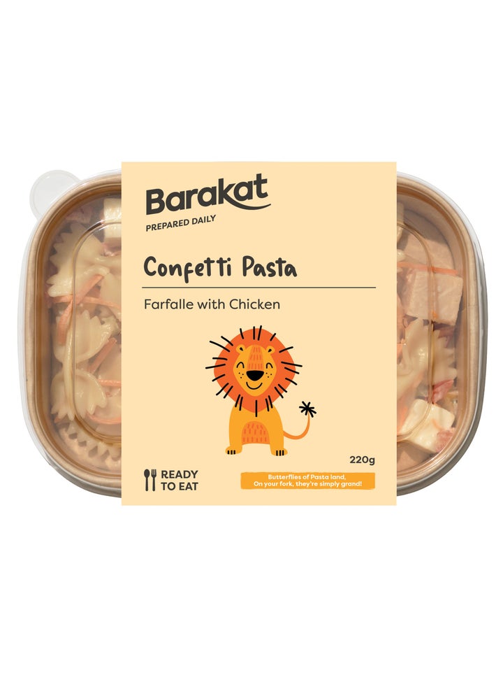 Buy Barakat Kids Confetti Pasta Farfalle With Chicken Online 15 buy-barakat-kids-confetti-pasta-farfalle-with-chicken-online-15