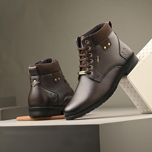Vellinto DELIGHT Casual Boots ll Synthetic Leather Boots For Casual Wear - Image 2