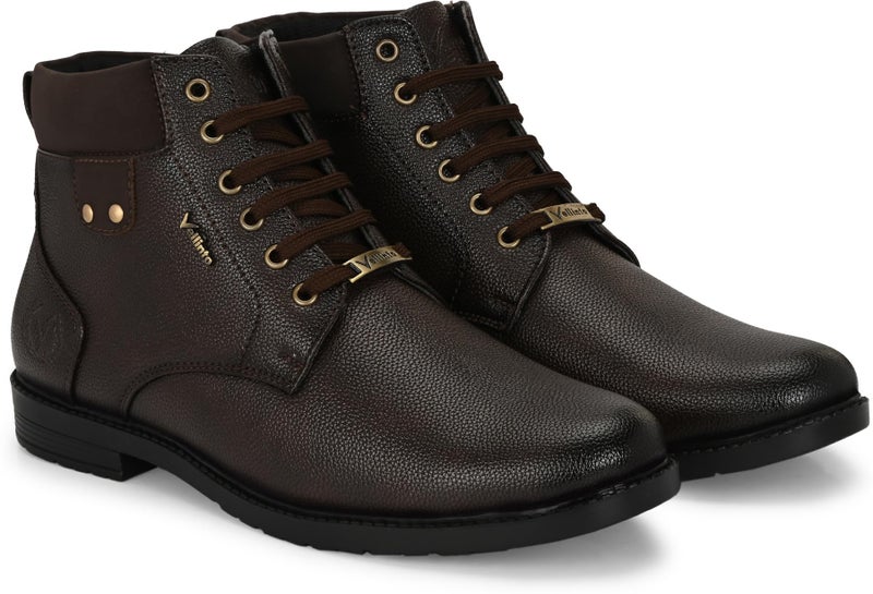 Vellinto DELIGHT Casual Boots ll Synthetic Leather Boots For Casual Wear - Image 1