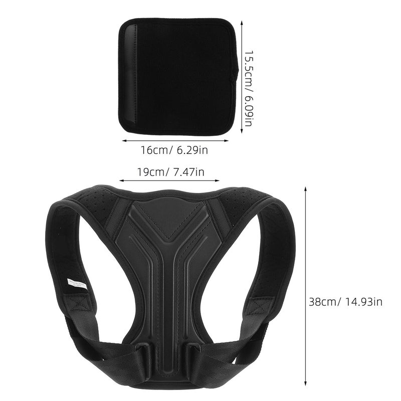 Adjustable Posture Corrector Back Brace Xs 50 70cm Lightweight Breathable Hunchback Support - Image 3