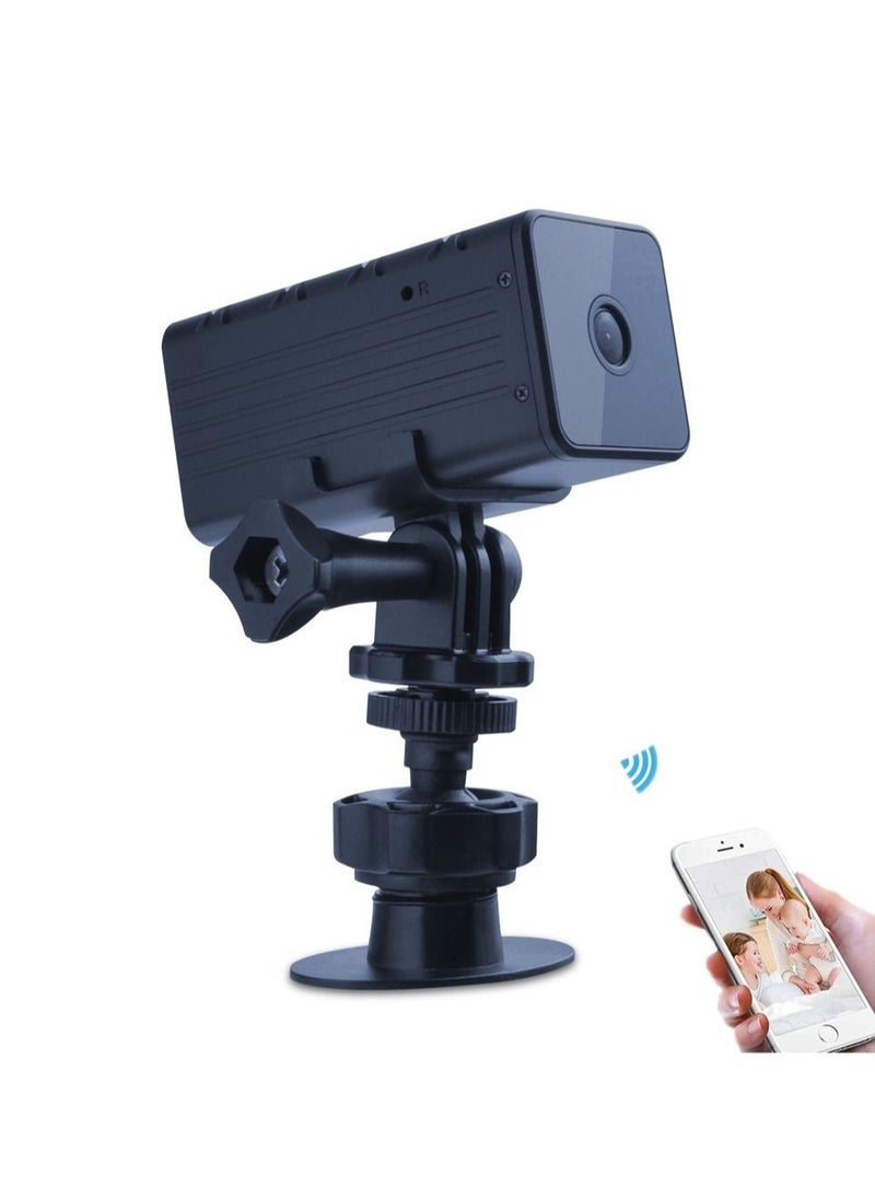 Generic HD 1080P WiFi Mini Night Vision Indoor Wireless Surveillance Security Camera with Speaker  - Image 1