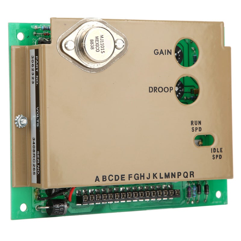 Generator Speed Control Board: Full Electronic Closed Loop Control Design - Quick Accurate Load Response Stable Performance for Cummins Generator Set - Image 2