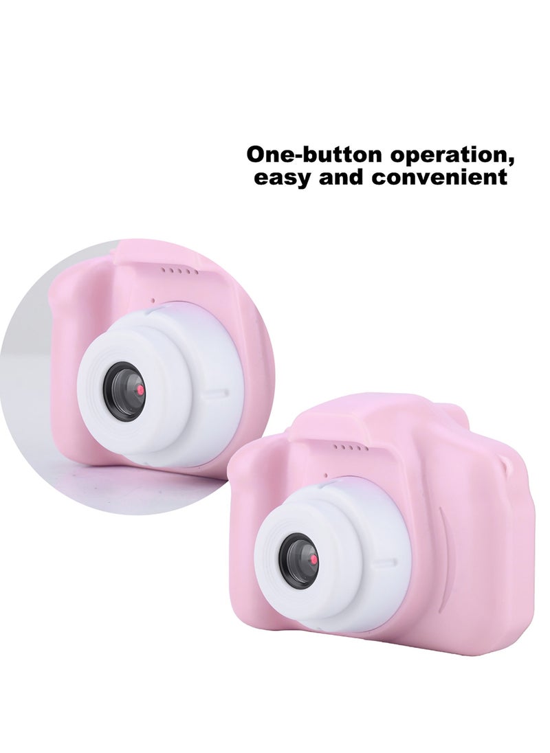 ELTRAZONE Digital Camera for Kids Pink – 1080P Full HD Video Camera with 2-Inch IPS Screen, Supports Up to 32GB SD Card, Easy-to-Use Kid-Friendly Design, Perfect Gift for Children’s Birthdays and Holidays, Durable and Portable - Image 3