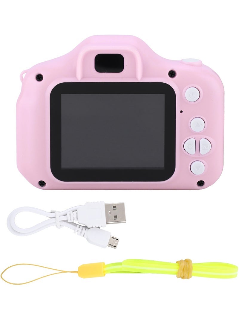 ELTRAZONE Digital Camera for Kids Pink – 1080P Full HD Video Camera with 2-Inch IPS Screen, Supports Up to 32GB SD Card, Easy-to-Use Kid-Friendly Design, Perfect Gift for Children’s Birthdays and Holidays, Durable and Portable - Image 4