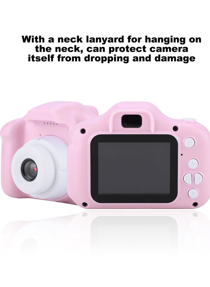 ELTRAZONE Digital Camera for Kids Pink – 1080P Full HD Video Camera with 2-Inch IPS Screen, Supports Up to 32GB SD Card, Easy-to-Use Kid-Friendly Design, Perfect Gift for Children’s Birthdays and Holidays, Durable and Portable - Image 2