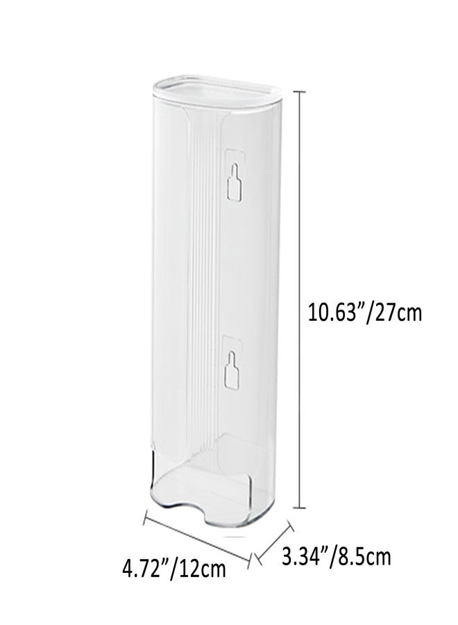 Heiboa Grocery Plastic Bag Dispenser Holder, Sock Underwear Organizer Wall Mount Multifunctional Bag Saver Kitchen Storage Holder for Storing Socks Ties Plastic Bag - Image 4