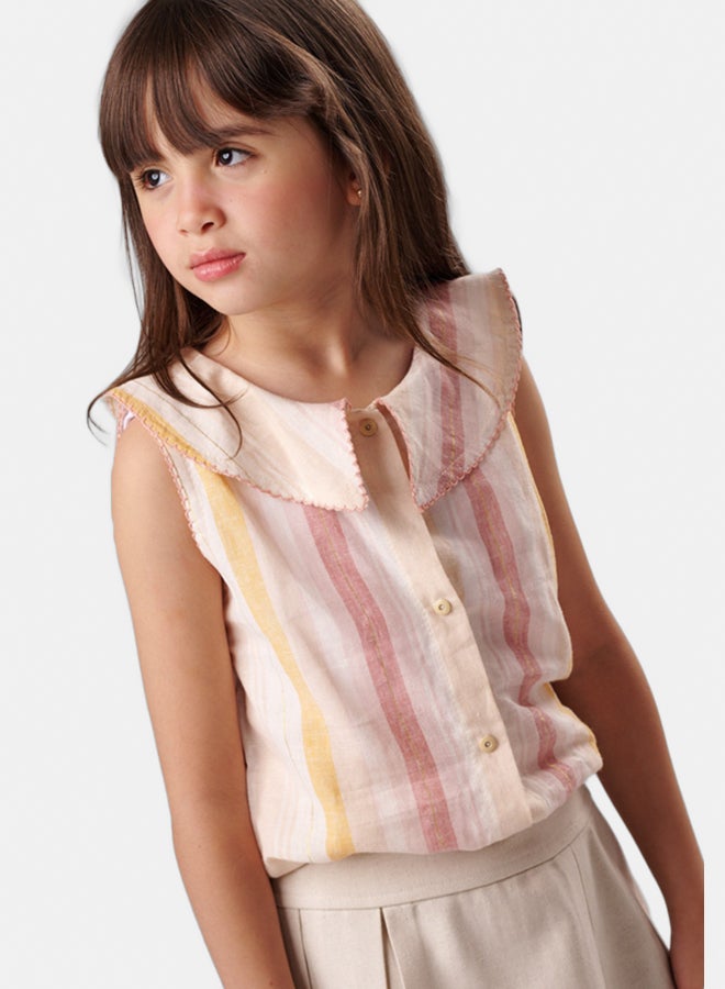 جودي ميني بلوزه ياقه - Image 5