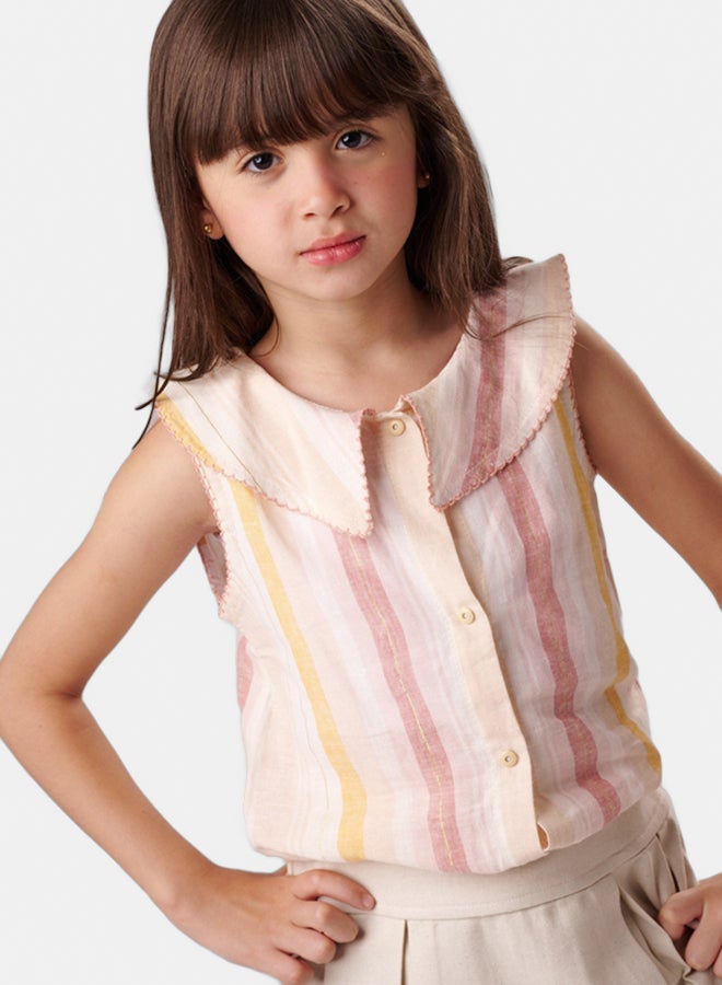 جودي ميني بلوزه ياقه - Image 4