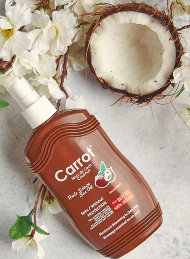 كاروت سان كاروت صن بخاخ زيت تان تسمير كوكونت - 200 مل - Image 2