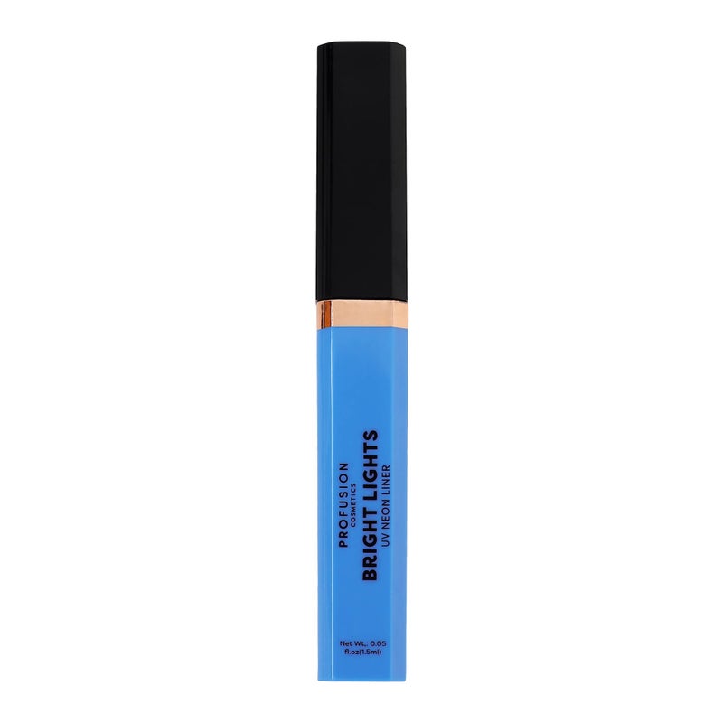 Profusion Cosmetics Bright Lights UV Neon & Pastel Eyeliner â€“ Smudge-Proof, Long-Wearing Eye Liner with Precise Retractable Tip, Waterproof & Budge-Proof Makeup for Brown Eyes (Bolt) - Image 2